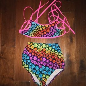 Two piece rave set
